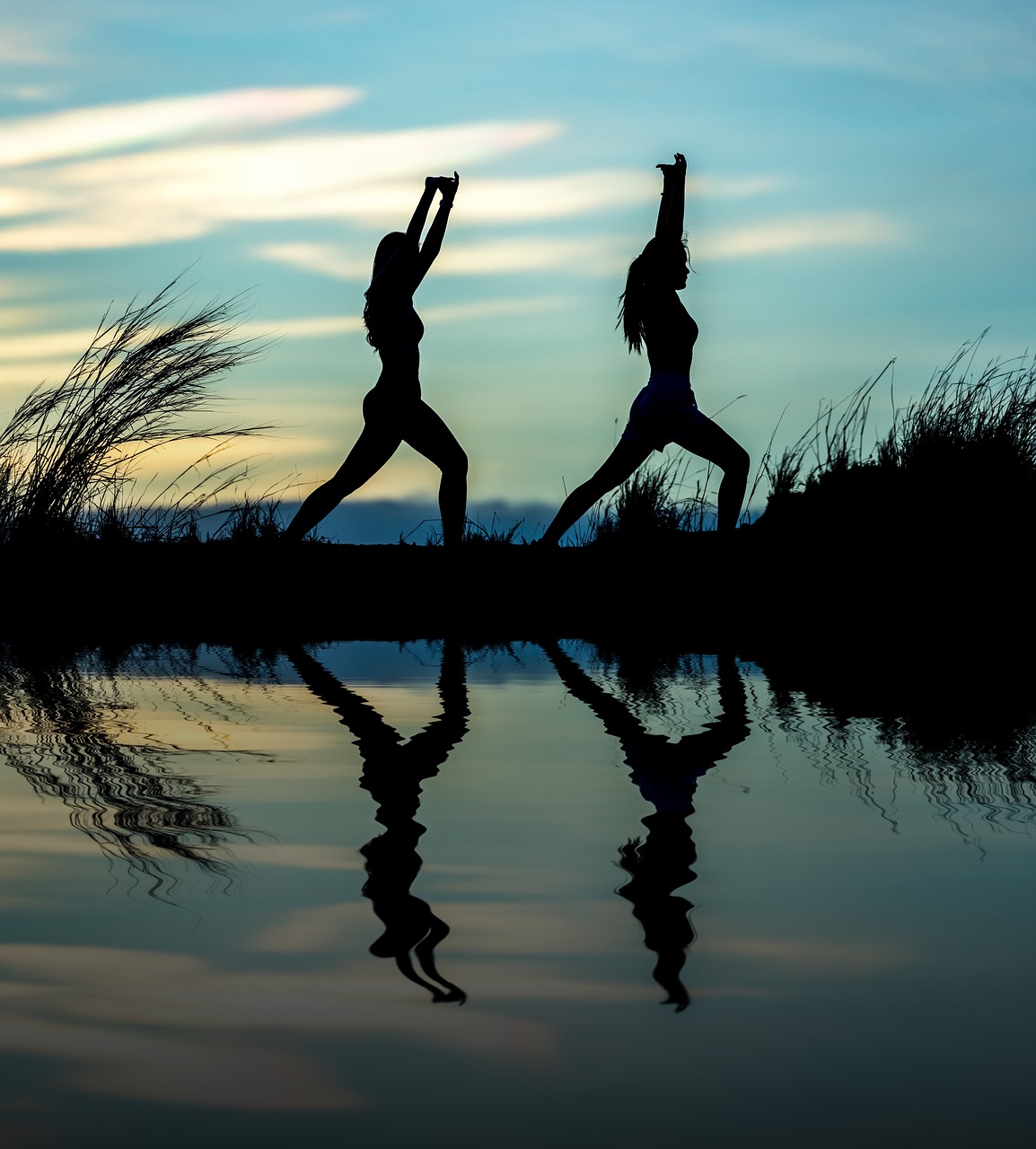 yoga, mindfulness, silence, mountain, nature, calisthenics, girl, hat, woman, golden, sunset, sunset yoga